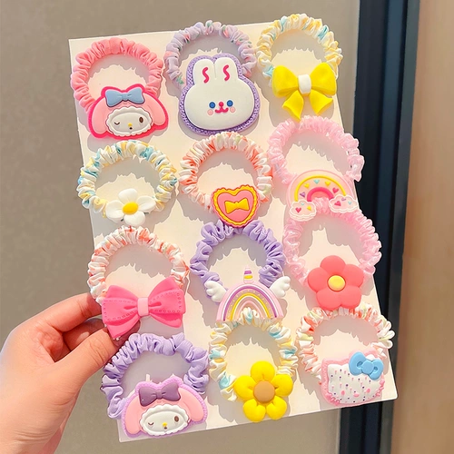 Bmw, детская резинка, детский хвостик, аксессуар для волос, в корейском стиле