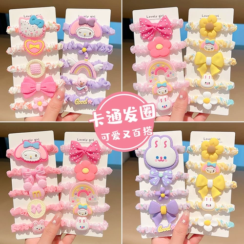 Bmw, детская резинка, детский хвостик, аксессуар для волос, в корейском стиле