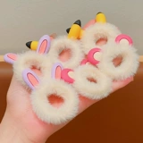 Детская милая безвредная резинка для волос, аксессуар для волос, не повреждает волосы