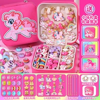 Пони, подарочная коробка, открытка, с вышивкой, подарок на день рождения