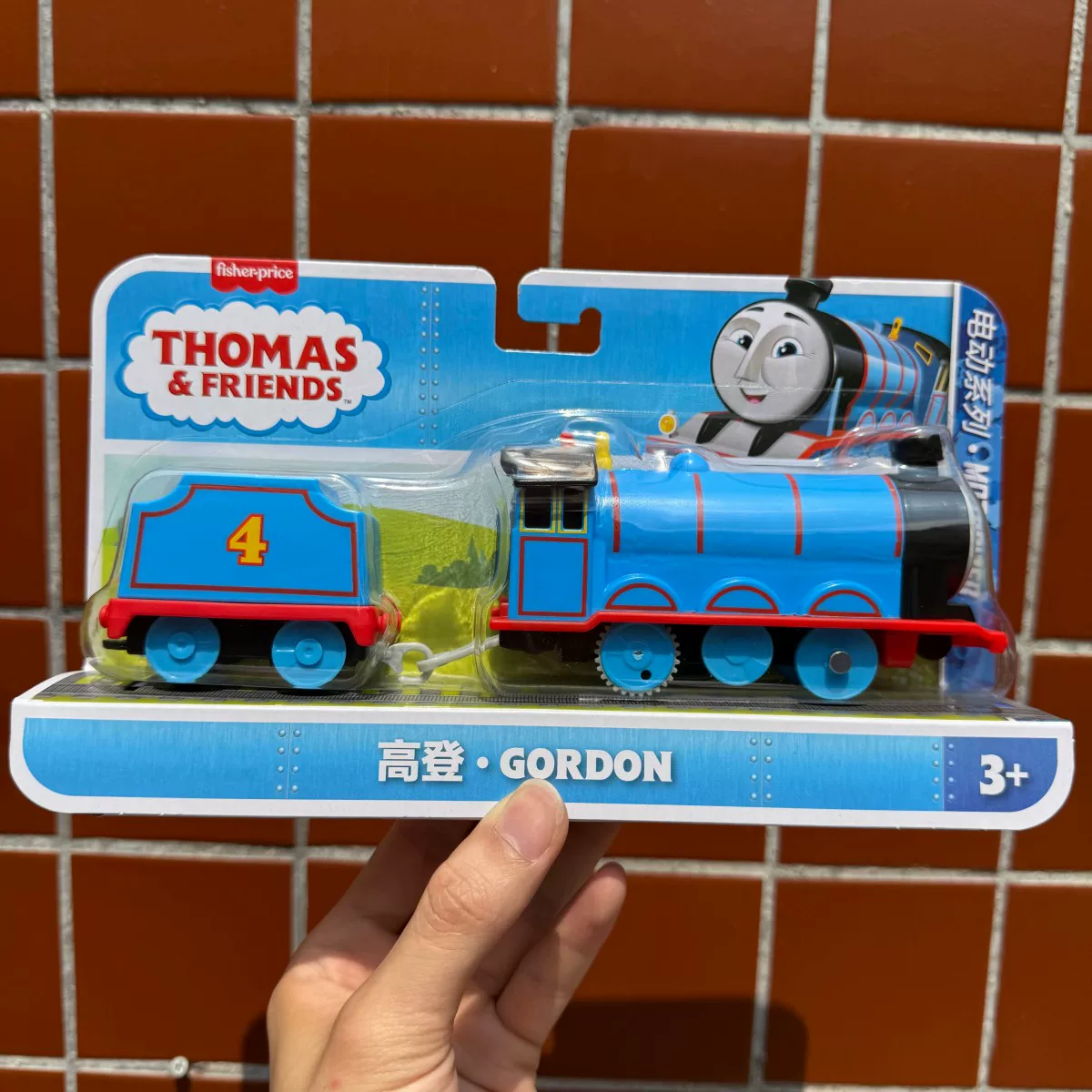 Thomas＆friends, электрическая поезда на рельсах, игрушка для мальчиков, 4 года
