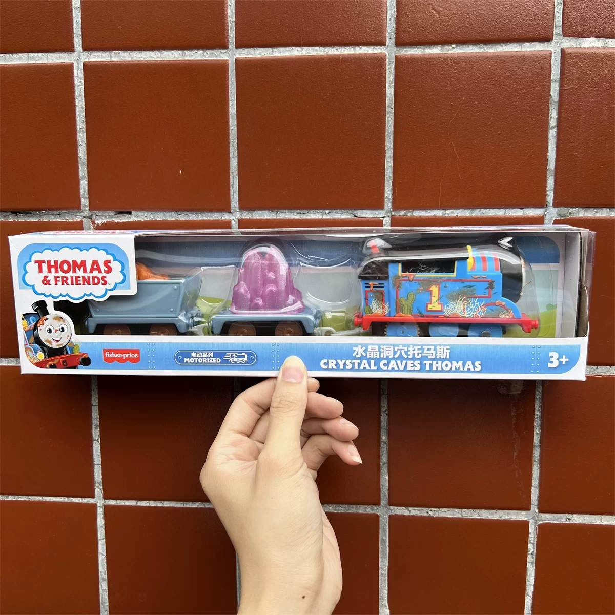 Thomas＆friends, электрическая поезда на рельсах, игрушка для мальчиков, 4 года