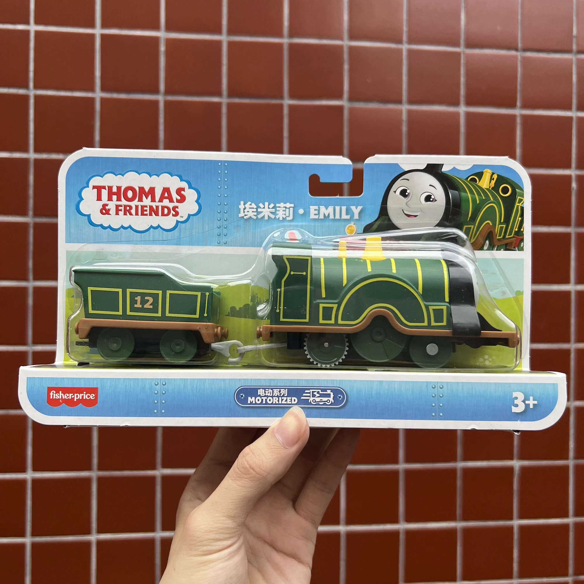 Thomas＆friends, электрическая поезда на рельсах, игрушка для мальчиков, 4 года