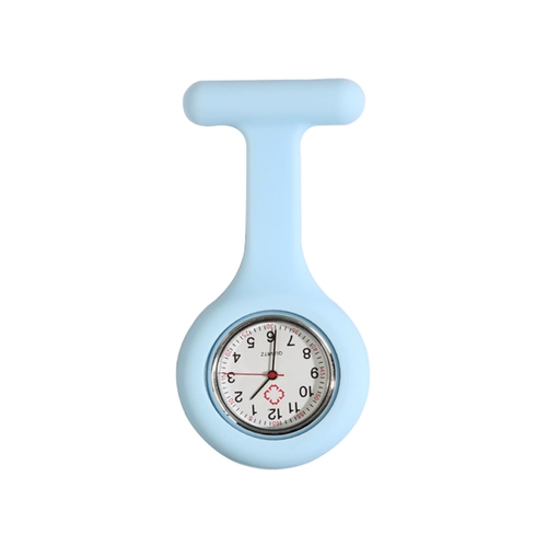 Булавка, силиконовые карманные часы, циферблат для школьников, батарея