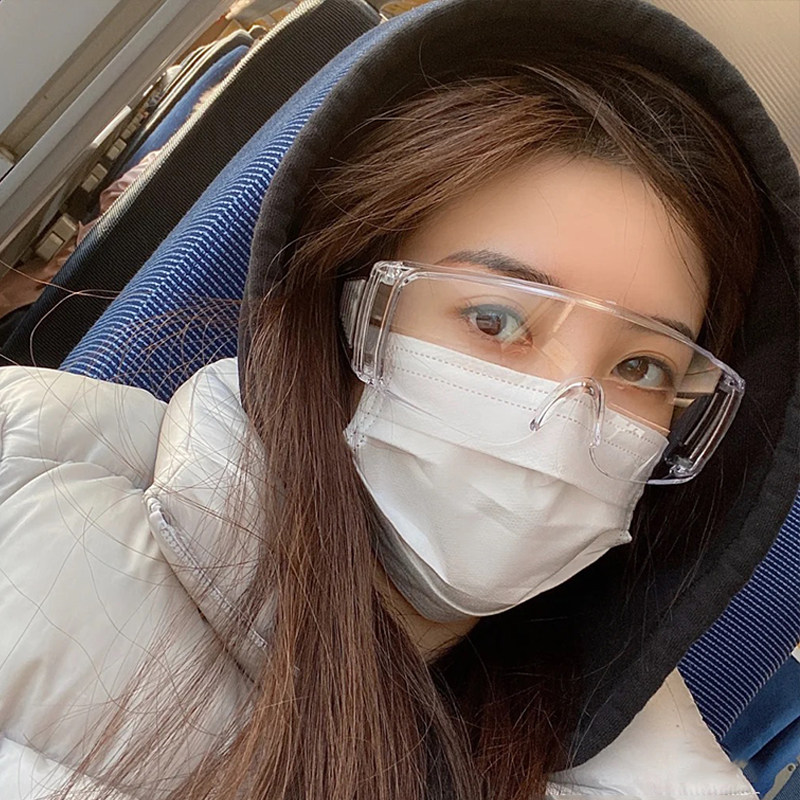 Goggles, medical protective glasses, female anti-epidemic equipment, no fog, isolation goggles, anti-fog, anti-fog, dust-proof, men's hy