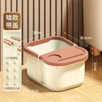 Коричневая портативная ручка, 21 см