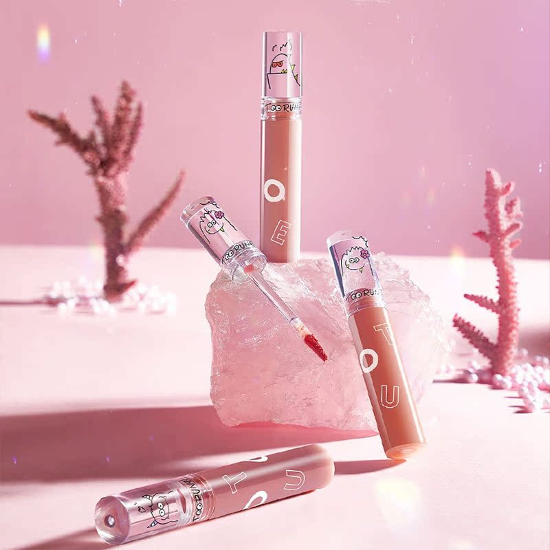 toorune water mist lip glaze peptide moisturizing oolong matte soft mist water non-stick cup easy to color moisturizing enhance complexion