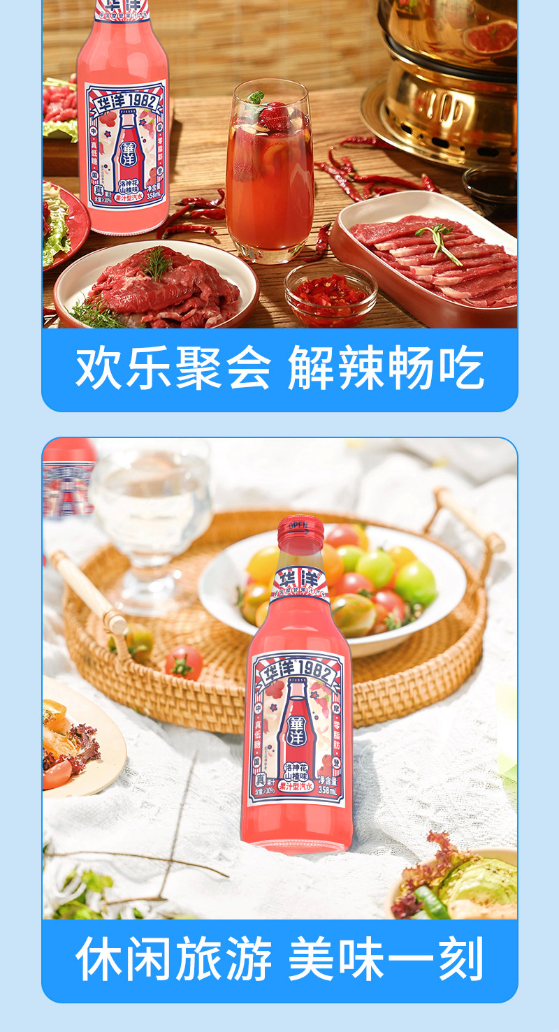 安享好物 安享C级碳酸饮料-华洋山楂汽水 国标 