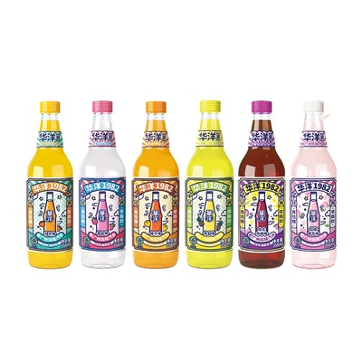 华洋1982汽水果味果汁碳酸饮料