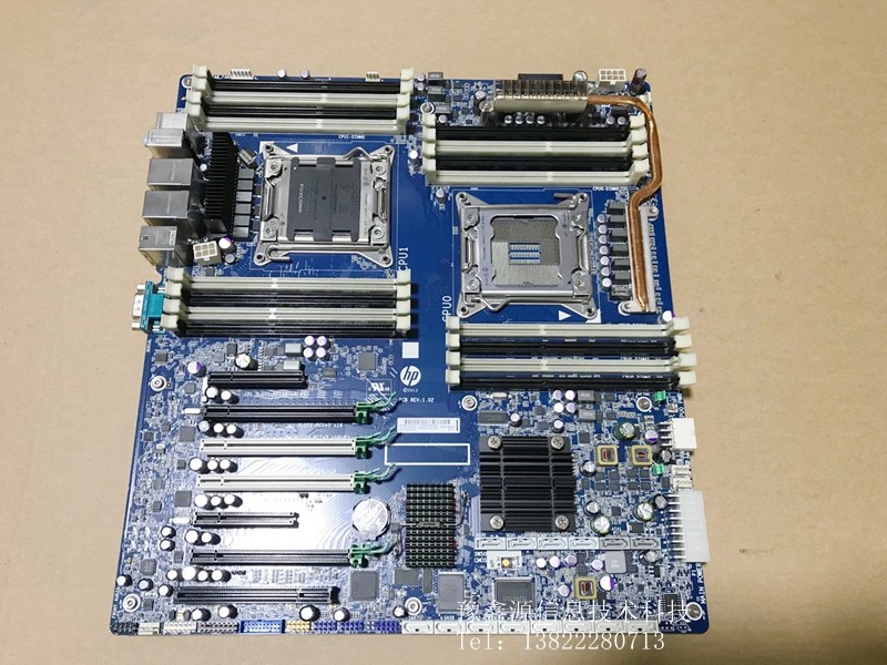 Original HP HP Z820 Workstation Motherboard 708464-001 618266-002 708610-001