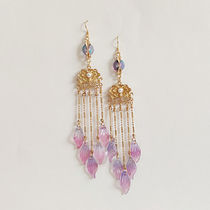 Dream Catcher Original handmade earrings without pierced ear clips Hanfu earrings antique earrings tassel earrings retro fairy