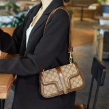 Модная сумка подмышку, сумка на одно плечо, демисезонная сумка для телефона, изысканный стиль, популярно в интернете