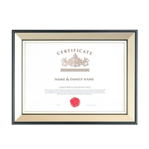 A4 photo frame table high-end certificate of honor frame A3 business license frame original authorized certificate display wall customization