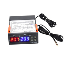 STC-3008 temperature controller dual sensor output intelligent digital display temperature controller electronic thermostat