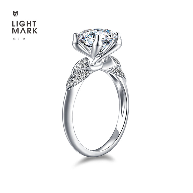 Lightmark LightMark小白光 天鹅舞曲I 豪华群镶克拉钻戒,婚戒新选择💍-合成处理钻石手饰-淘宝好物网