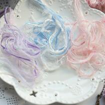 Sweet hand tent super fairy girl dream handmade wool hand tent tassel decoration hand mixed bow diy accessories