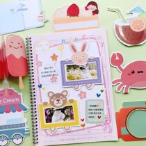 New Growth Brochure Fun Solid Children Cartoon Photos Small Organ Hands Tent Album DIY Photo Frame Decorative materials