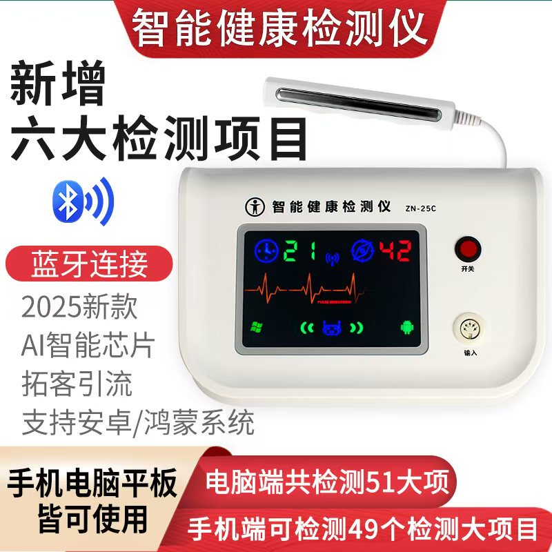 The Sixth Generation of the Sixth Generation of Mobile Phones and Tablets with Three Dosage, Weak Magnetic Field Resonance, Analysis, Detection and Evaluation, Smart Health Instrument