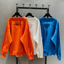 2021 spring and autumn thin clothing with loose Korean version design sensation small group of lazy craze wins and long sleeves blouses women