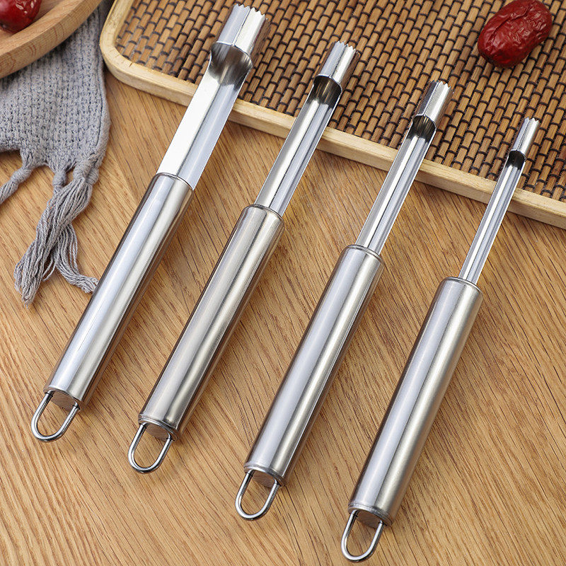 Red jujube denucleating artifact Hawthorn denuclear artifact Home de-date nucleation jujube kernel to take jujube kernel fruit sugar gourd multi-function heart retriever