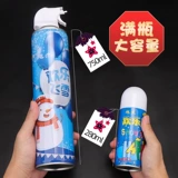 Рождественская симуляция супер большие бутылочные летающие снежные фальшивые снежинки фотография