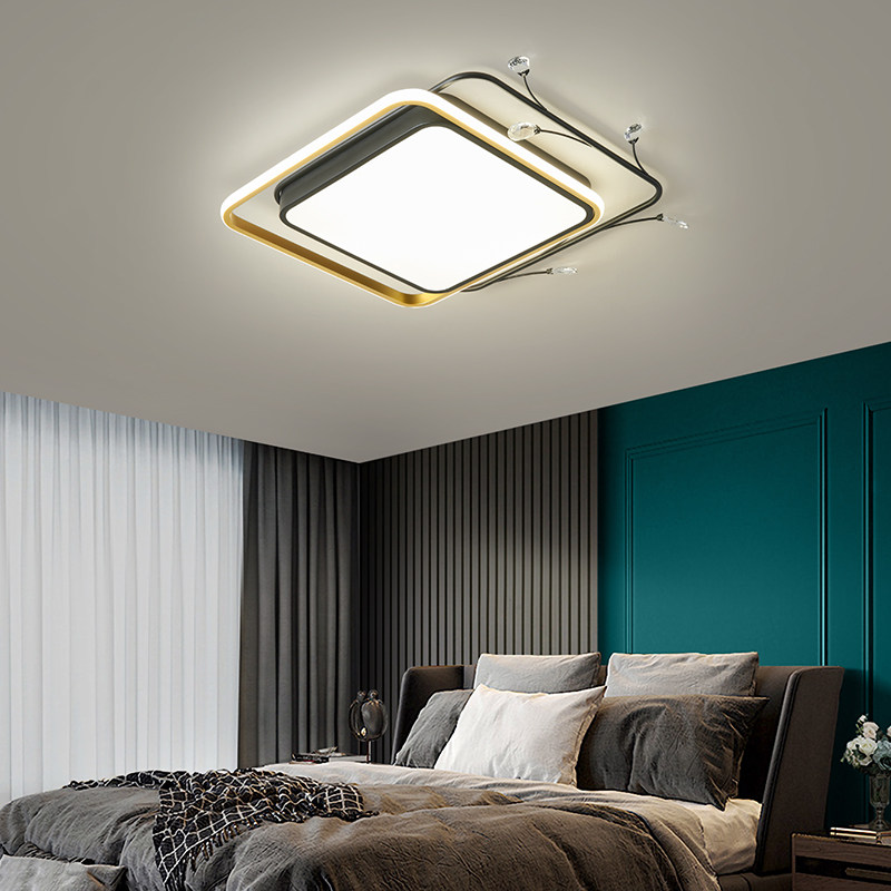 Bedroom lamp warm and romantic LED ceiling lamp creative personality lamp lighting simple modern master bedroom lamp