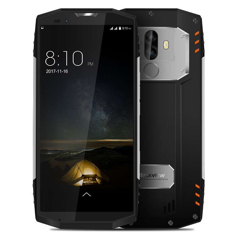 SilverBlackview   BV9000   4G   LTE   Mobile   Phone   18 : 9   5.7''   MTK6757   Oct