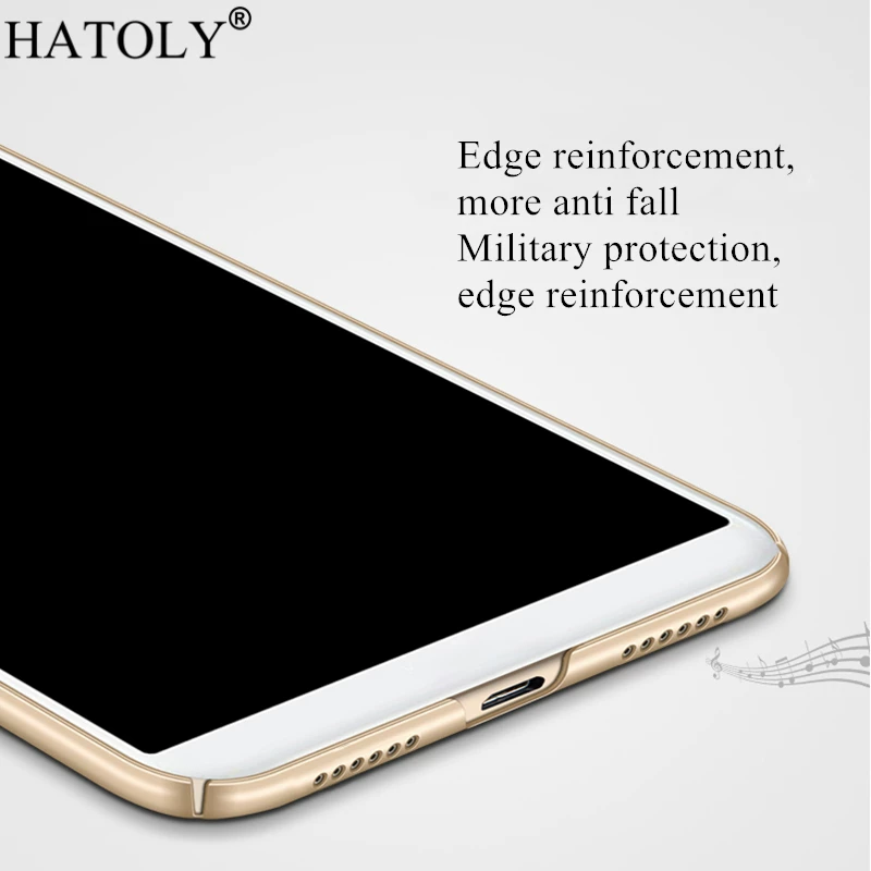 For Cover Huawei Honor 7A Pro Case Ultra-thin Hard PC Protec