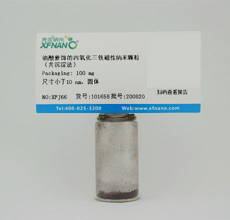 先丰纳米油酸修饰的四氧化三铁磁性纳米颗粒（共沉淀法） XFJ66