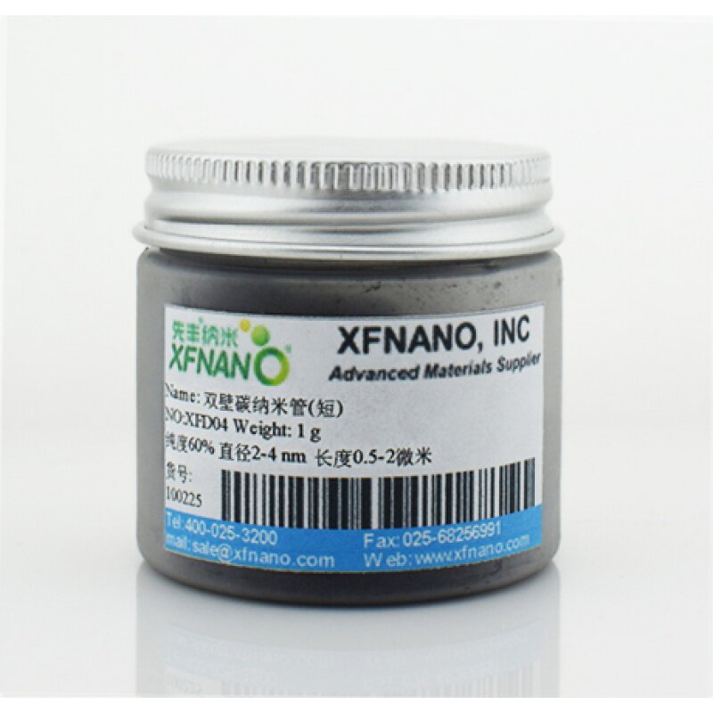 先丰纳米xfnano双壁碳纳米管(短) 1g包装 XFD04