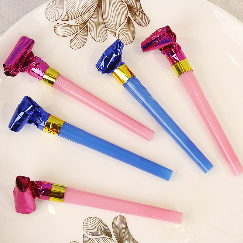 Cartoon blow dragon whistle Children's toys Birthday party Drainage Blow blow roll proboscis decoration gift gift supplies