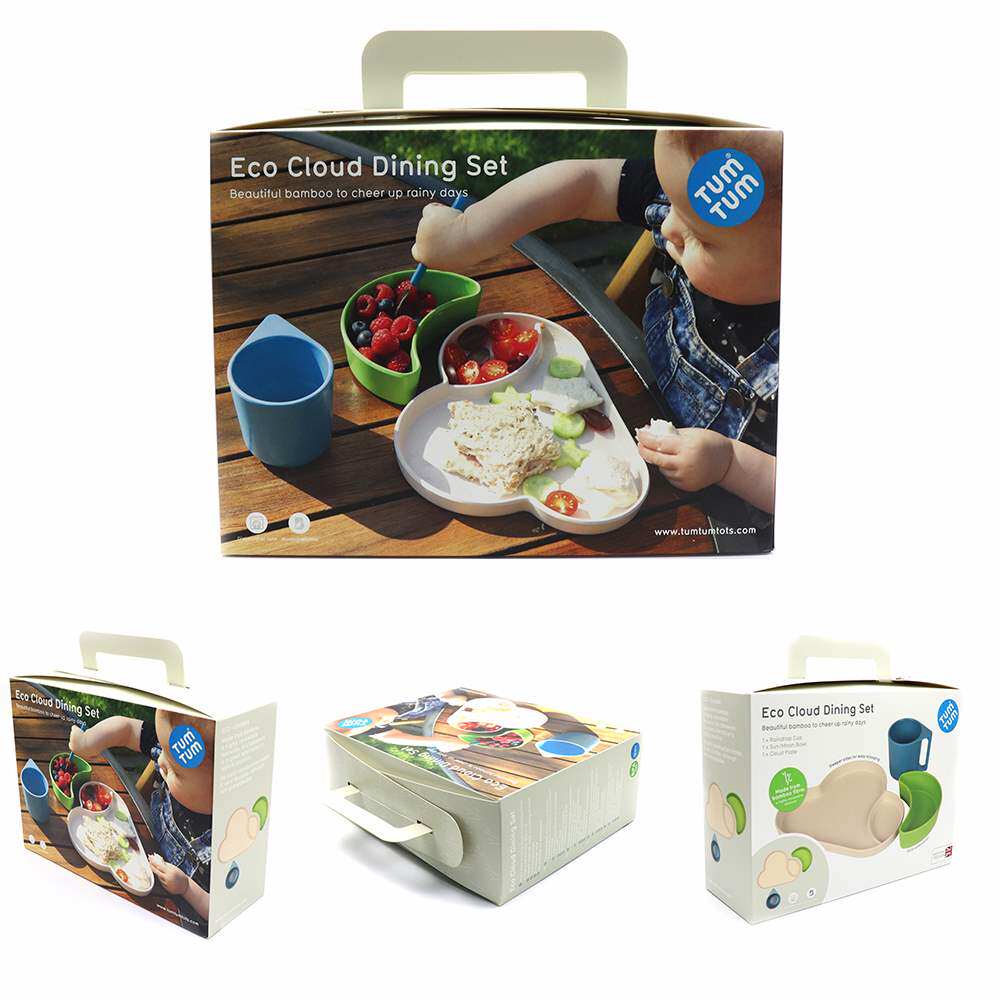 Tumtum Baby Dish Package Boys Baby Yundong Cartoon Cup