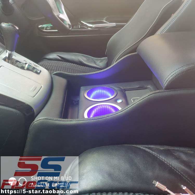 Suitable for alphard vellfire 20 series front armrest box 20 series Alpha hand pillow box wireless car charger