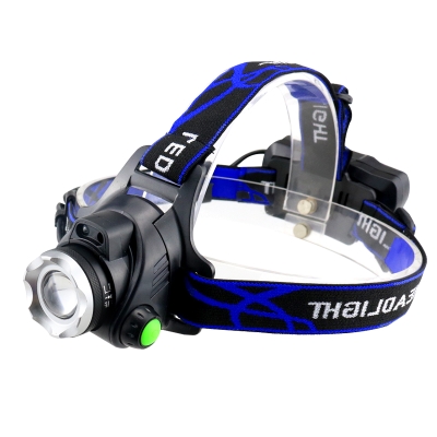 Fishing light Night fishing Blue and white Double light source Induction Headlights Charge Waterproof Zoom Led headlights Lighting 