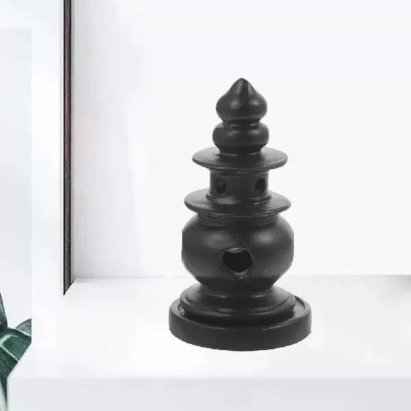 [2 Pcs Garden Mini Stone Tower Miniature Pagoda Figurine]