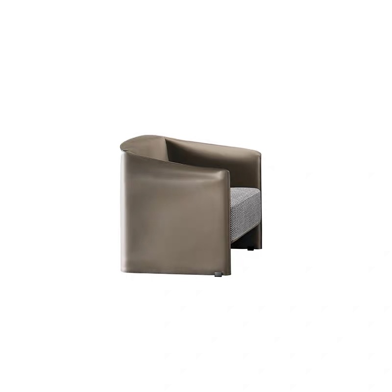 Italian minimal casual sofa chair saddle saddle chin bird chair sales room light luxury chair