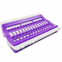 Cross-stitch thread arranger thread organizer thread embroidery tool thread winding board 30 positions can be tied to mark the color number and pin arrangement