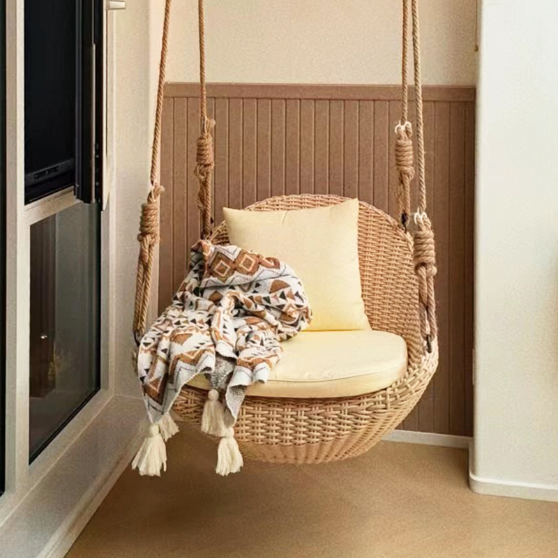 Hanging Chair Indoor Swing Cradle Chair Rattan Chair Home Hanging Hammock Rocking Chair Balcony Trendy Swing Hanging Chair Hanging Chair Indoor Swing Cradle Chair Rattan Chair Home Hanging Hammock Rocking Chair Balcony Trendy Swing Hanging Chair