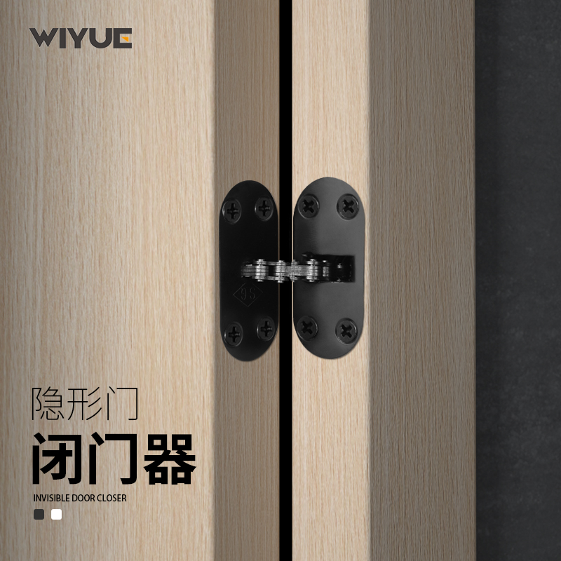 Weiyue invisible door camera door door room door home spring concealed type invisible door automatic door closer