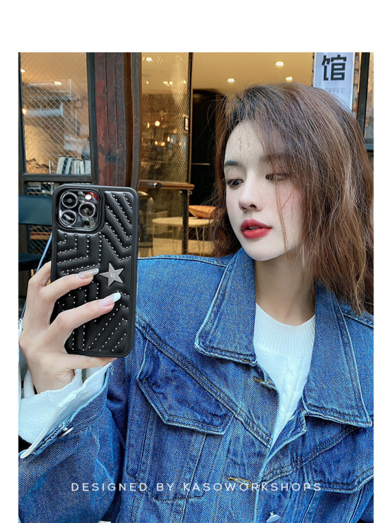 KASO Rivet Star New High End Premium – High Quality 15, 14, 13, 12 iPhone Case
