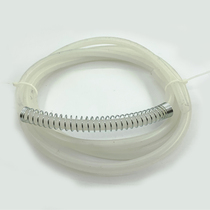  Electric iron accessories hanging bottle Steam iron iron iron with connector High temperature silicone pipe Water pipe leather pipe Hose inlet pipe