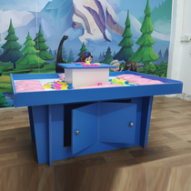 Childrens handmade table building block table space sand table sand tray commercial sand educational toy shopping mall multifunctional game table