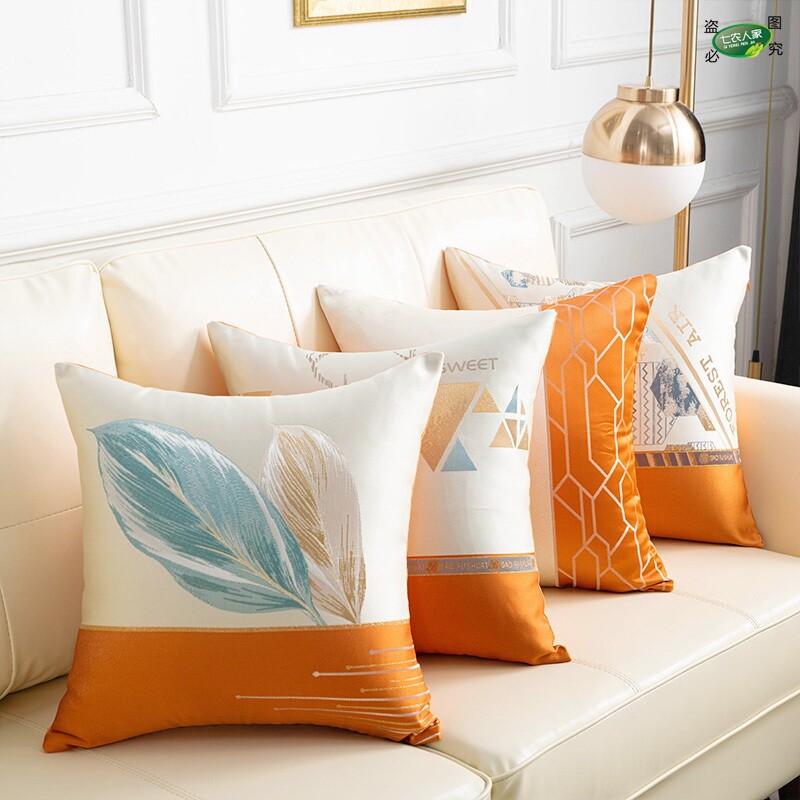 Light luxury high - end pillow - end sofa with pillow - minimal household suite room on the grade 2021 new in - wind