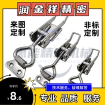 SK3-017-1S 2S stainless steel adjustable tightening buckle threaded adjustment buckle industrial box buckle