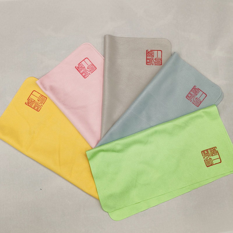 Guqin wiping cloth suede guzheng piano guitar small cello erhu string wiping cloth musical instrument cleaning cloth