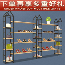 Display Shelving Sub Display Selling Shoes Release Bag shop Multi-layer free combination lengthened floor selling place shelf