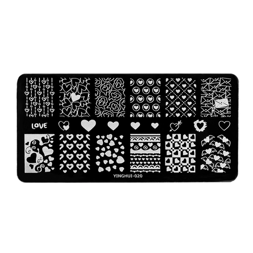 Силиконовая печать для маникюра для ногтей, прозрачная повязка на голову, вспомогательный шаблон, французский стиль