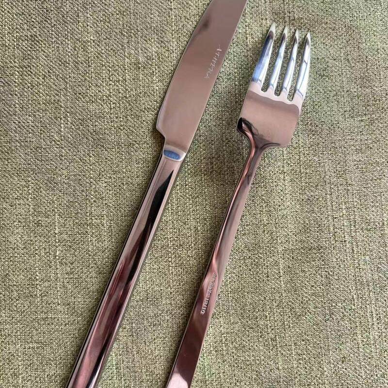 Special Offer In-Stock Athena 50897 Western-Style Cutlery Set, Knife and Fork, 8/10 Stainless Steel, Premium Five-Star Material Special Offer In-Stock Athena 50897 Western-Style Cutlery Set, Knife and Fork, 8/10 Stainless Steel, Premium Five-Star Material