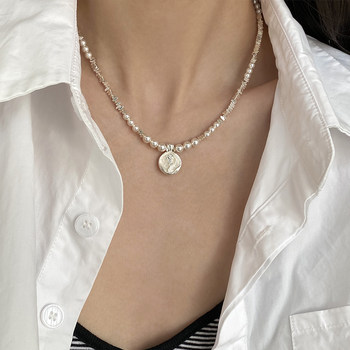 Women's luxury rose pearl necklace