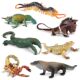Children's toy simulation animal model gecko spiny lizard chameleon umbrella lizard iguana Komodo dragon dragon dragon lizard